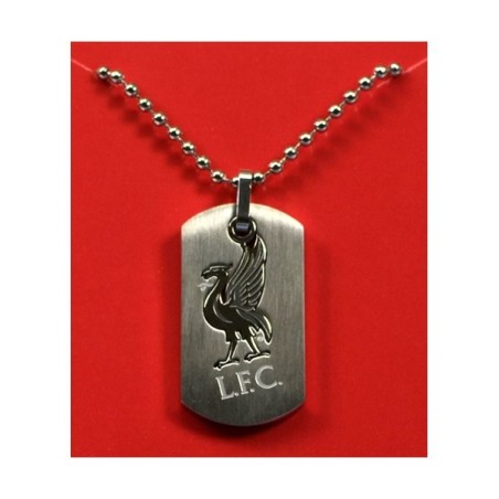 Liverpool Cut Out Dog Tag & Chain