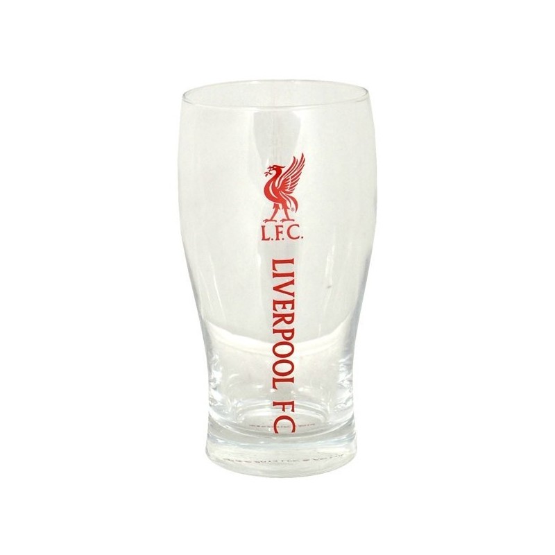 Liverpool Wordmark Crest Pint Glass