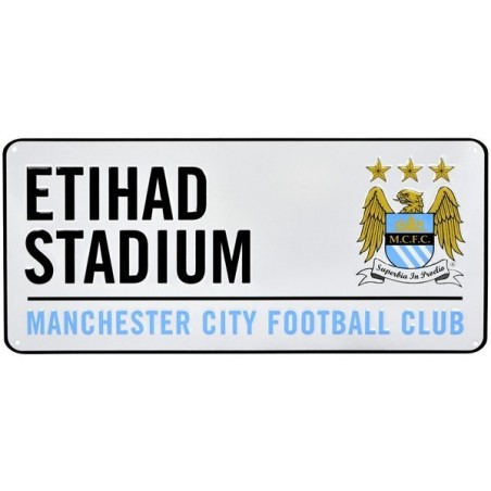 Manchester City Street Sign
