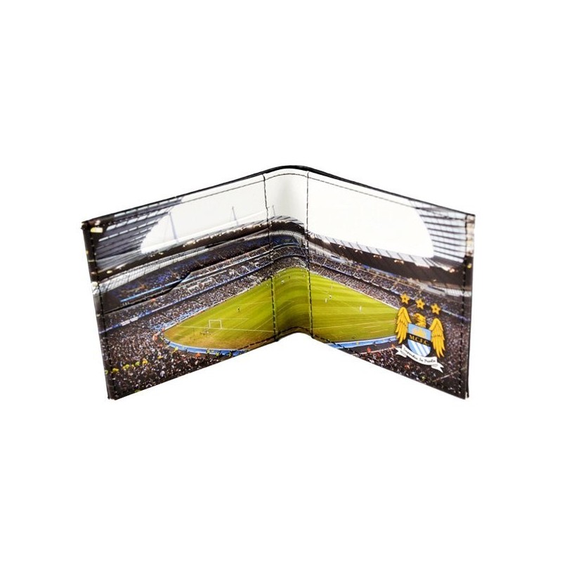 Manchester City Stadium Leather Wallet