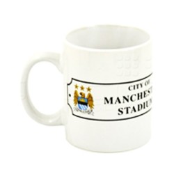 Manchester City Street Sign Mug
