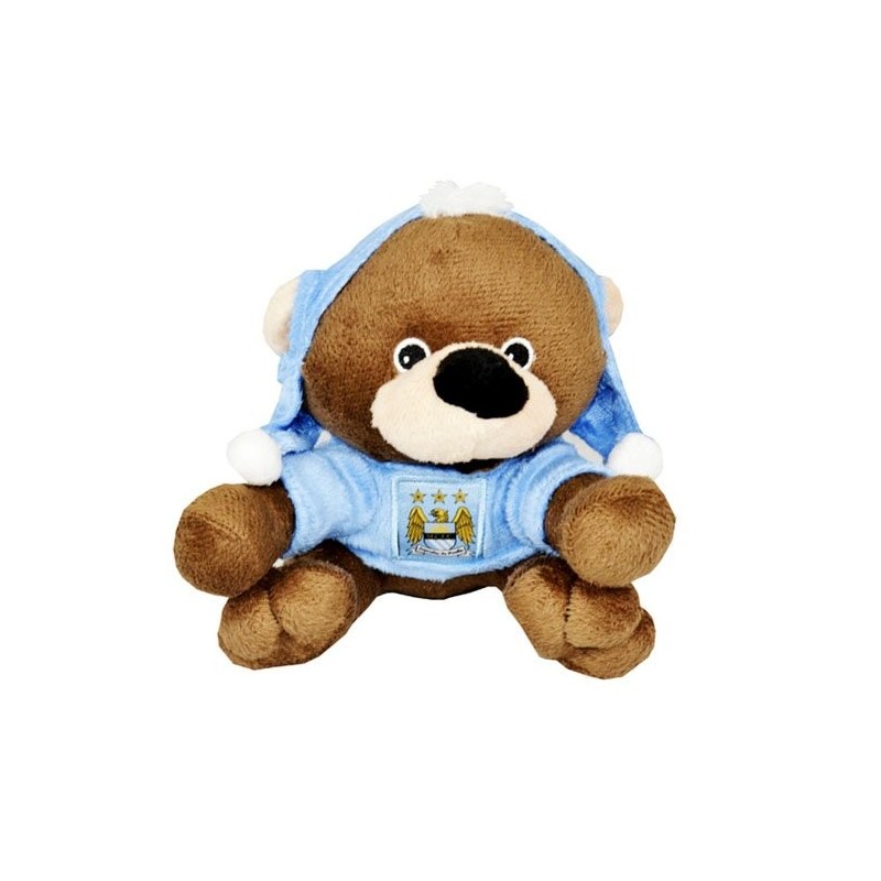 Manchester City Bear With Mohawk Hat
