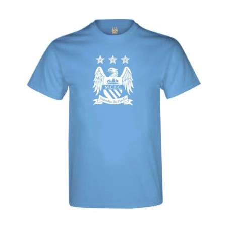 Manchester City Sky Mens T-Shirt - XL
