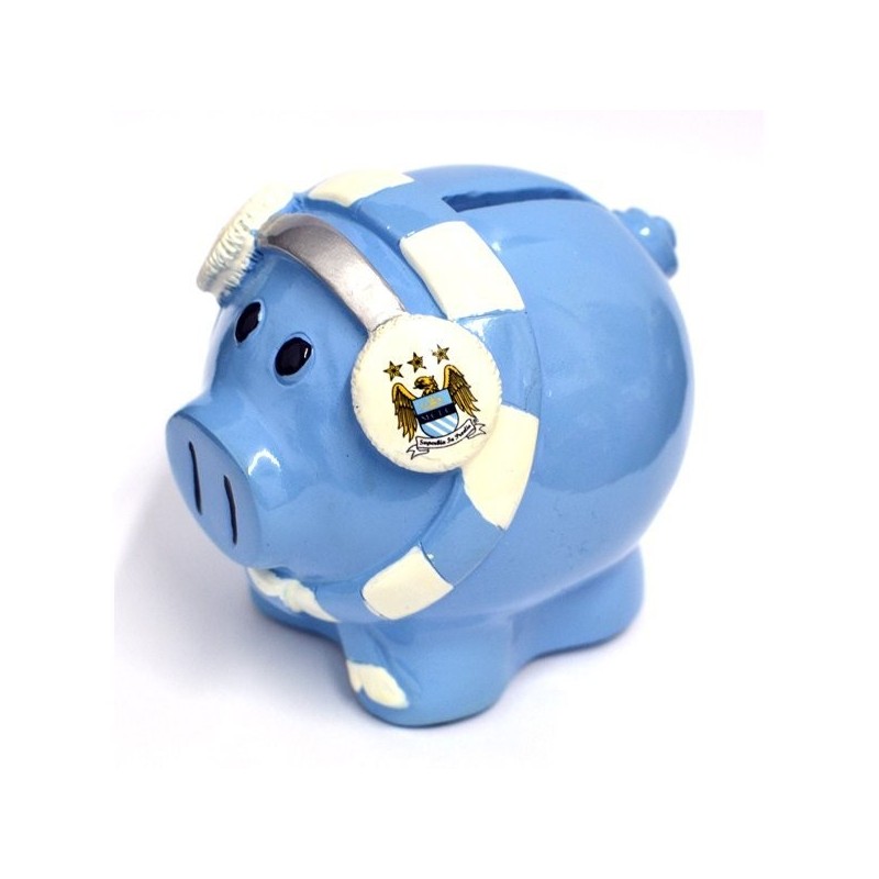 Manchester City Cold Scarf Piggy Bank