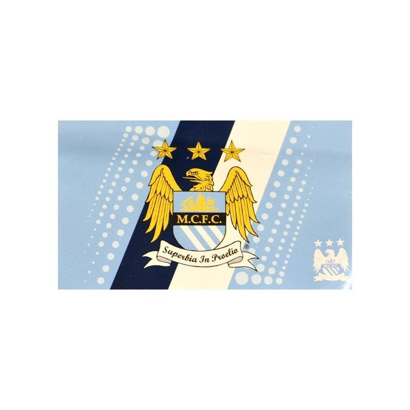 Manchester City Stripe Flag