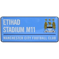 Manchester City Colour Street Sign