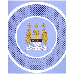 Manchester City Bullseye Fleece Blanket