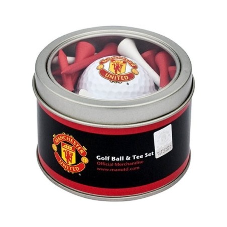 Manchester United Golf Ball & Tee Set