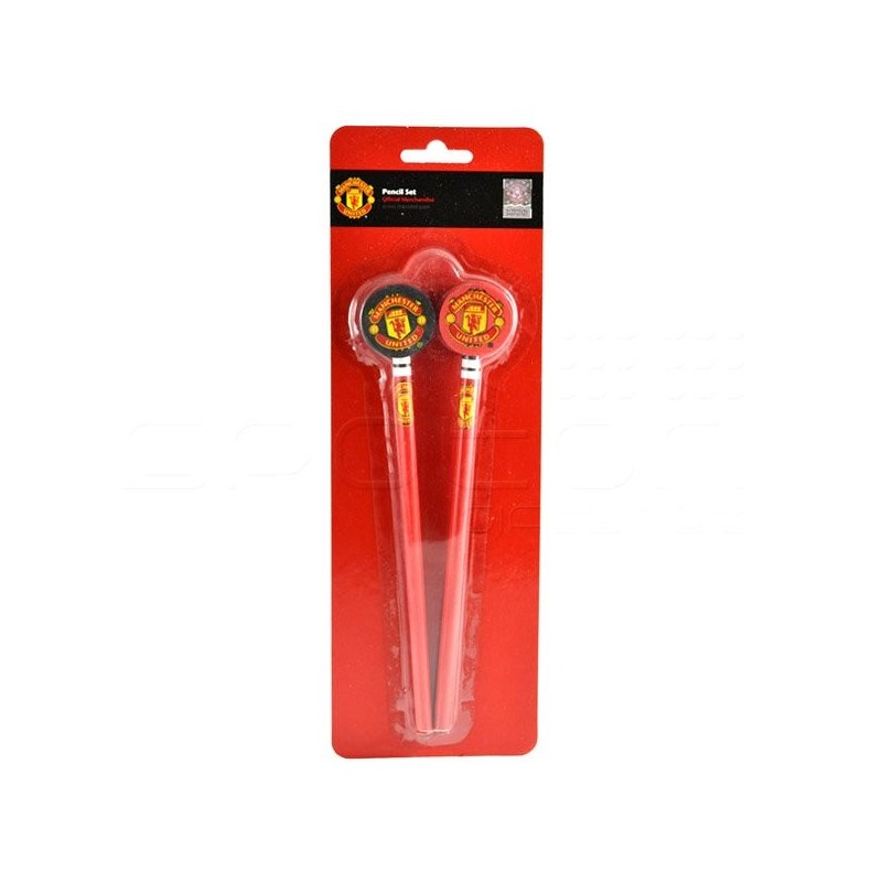 Manchester United 2PK Pencil & Topper Set