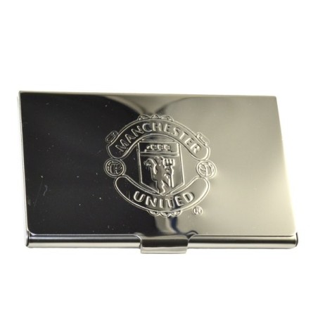 Manchester United Crest Embossed Business Card Holder