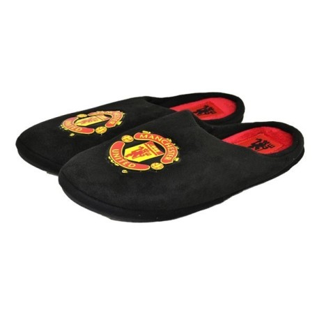 Manchester United Big Crest Mule Slippers (11-12)