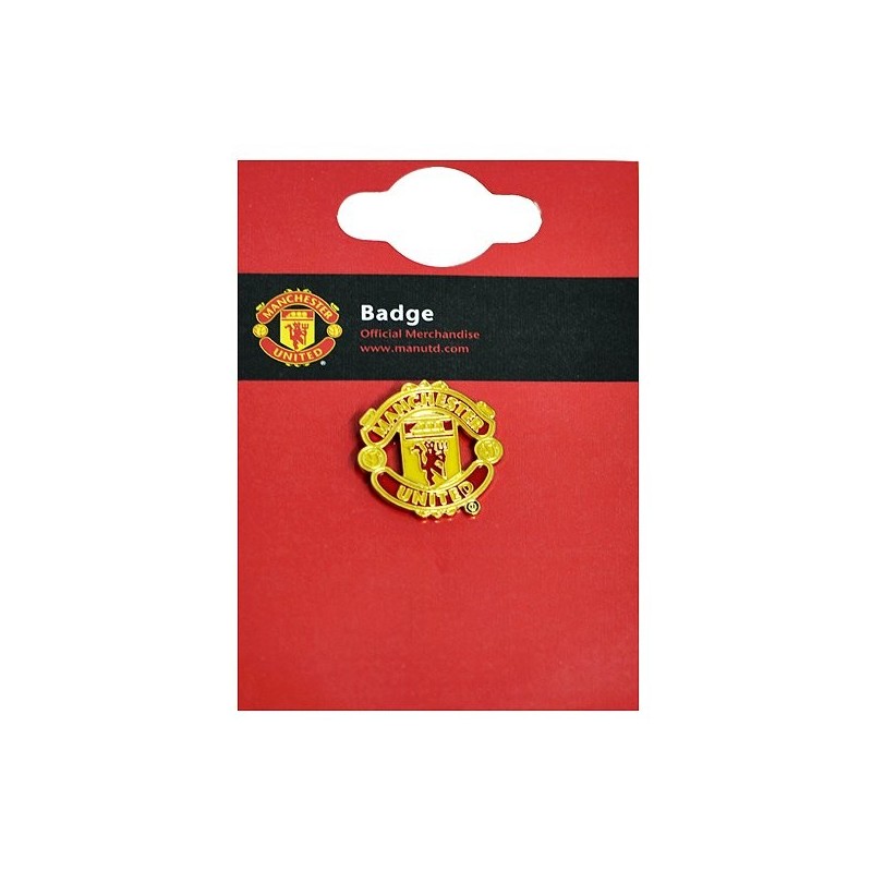 Manchester United Big Crest Pin Badge