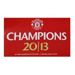 Manchester United 20 League Titles Flag