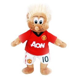 Manchester United Wayne Rooney Mascot Bear - White