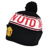 Manchester United Text Cuff Knitted Hat