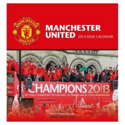 Manchester United 2014 Desk Calendars -10PK