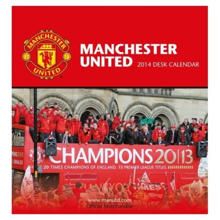 Manchester United 2014 Desk Calendars -10PK