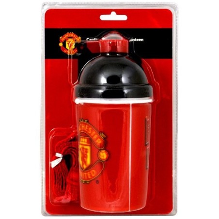 Manchester United 3D Water Bottle - Red