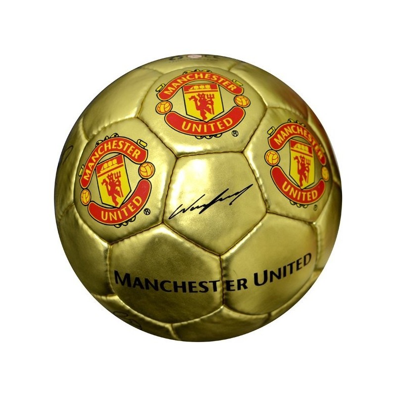 Manchester United Gold Signature Football - Size 5