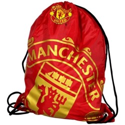 Manchester United Foil Print Gym Bag