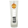 Manchester United Wordmark Crest Peroni Pint Glass