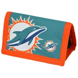 NFL Miami Dolphins Big Logo Nylon Wallet