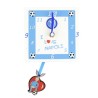 Napoli SSC PVC Wall Clock with Mascot Pendulum