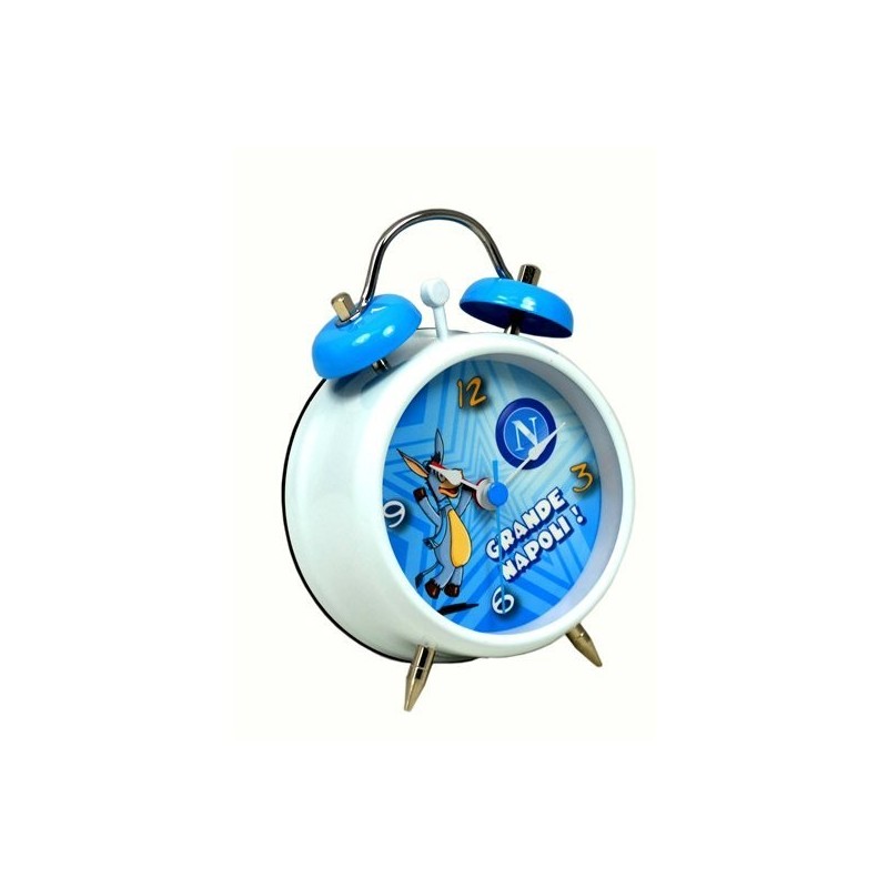 Napoli SSC Small Alarm Clock - Mascot