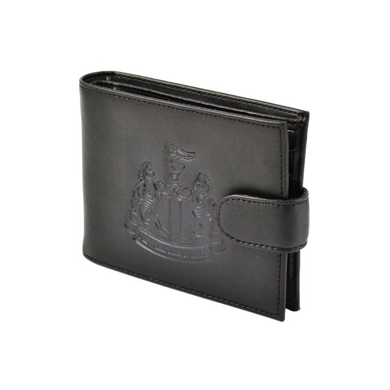 Newcastle United Crest Embossed Leather Wallet