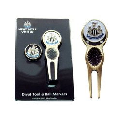 Newcastle United Golf Divot Tool & Ball Markers