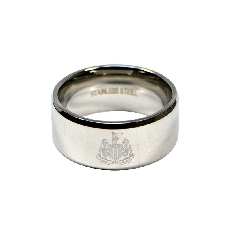 Newcastle United Crest Band Ring - Small