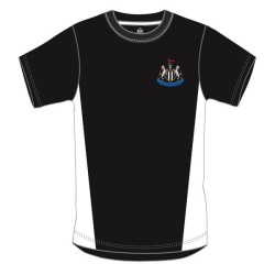 Newcastle United Black Crest Mens T-Shirt - L