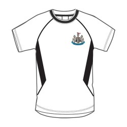 Newcastle United White Panel Mens T-Shirt - XS
