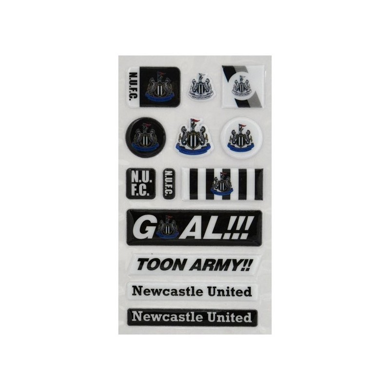 Newcastle United Fun Bubble Sticker Set