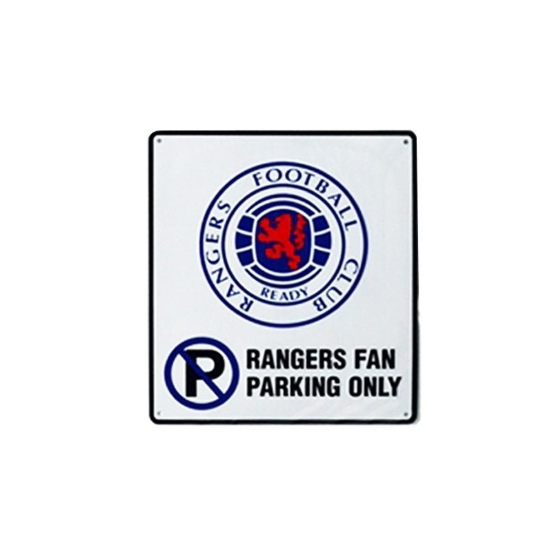 Rangers No Parking Sign
