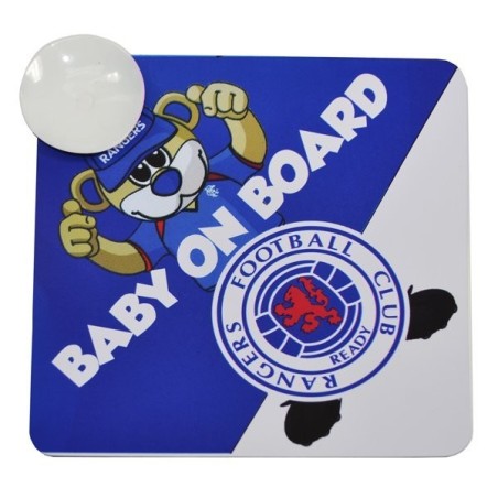 Rangers Baby On Board Sign