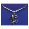 Rangers Silver Plated Crest Pendant/Chain