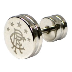Rangers Stainless Steel Stud Earring