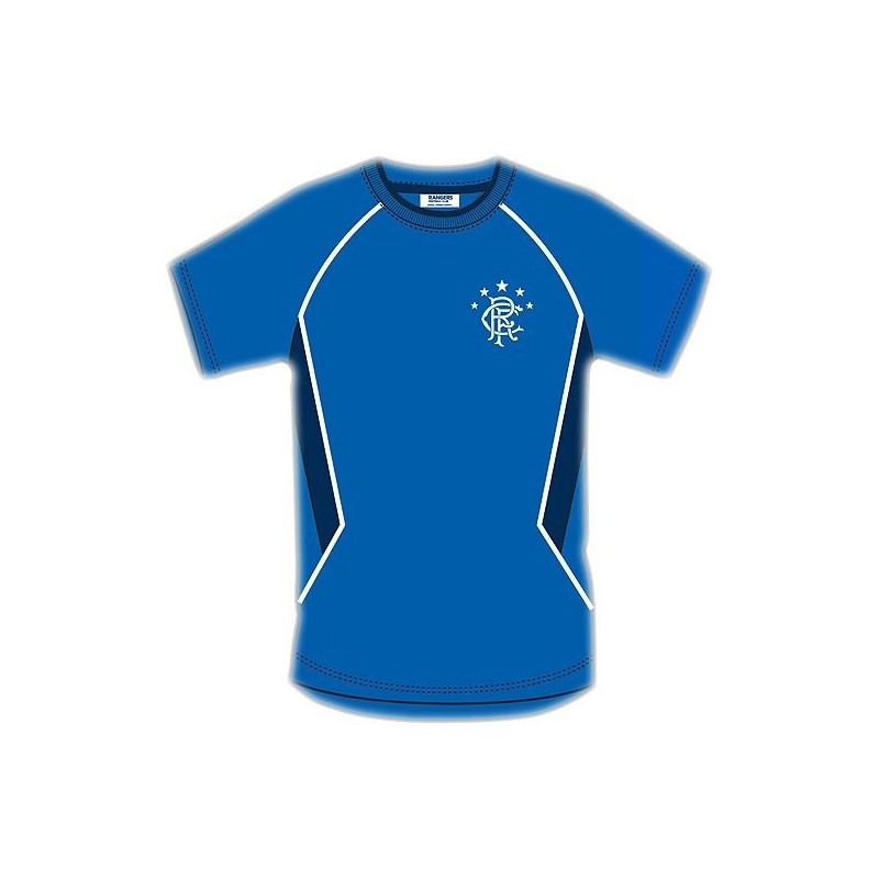 Rangers Blue Panel Mens T-Shirt - XS
