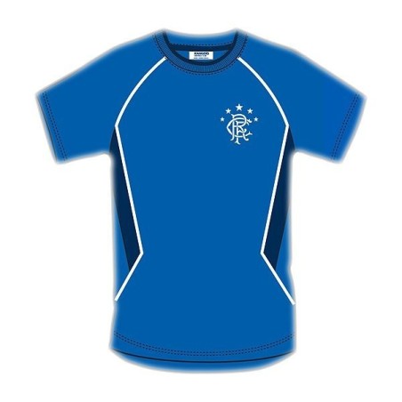 Rangers Blue Panel Mens T-Shirt - XS