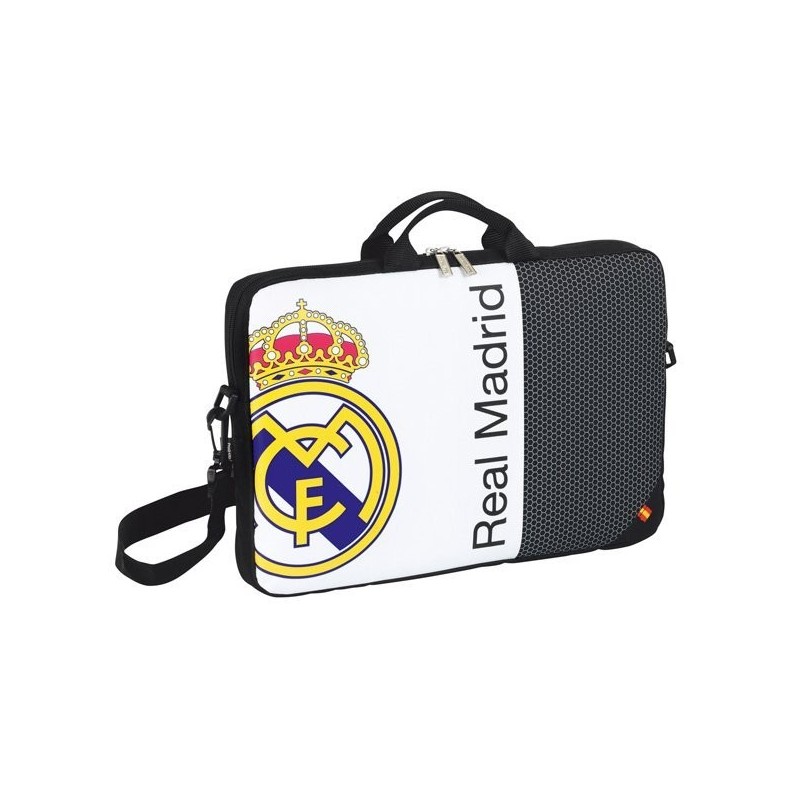 Real Madrid Black Laptop Bag - 15.6 Inch