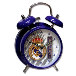 Real Madrid Small Alarm Clock - Blue