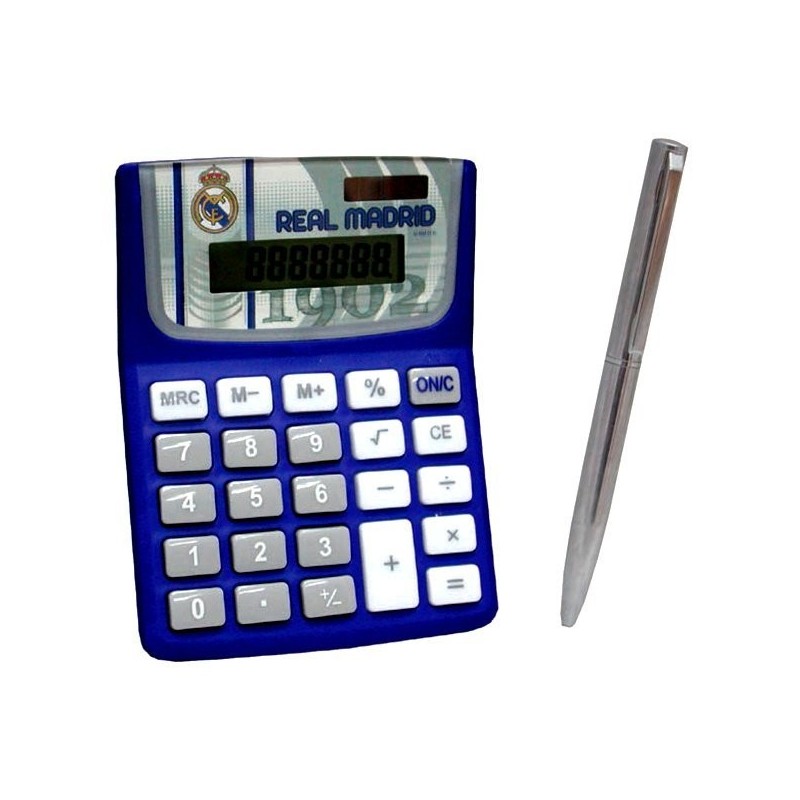Real Madrid Calculator & Pen Set