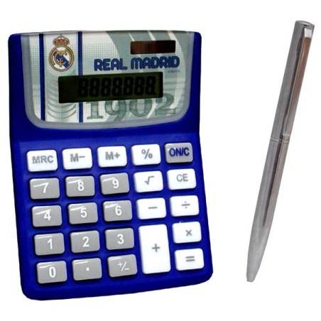 Real Madrid Calculator & Pen Set