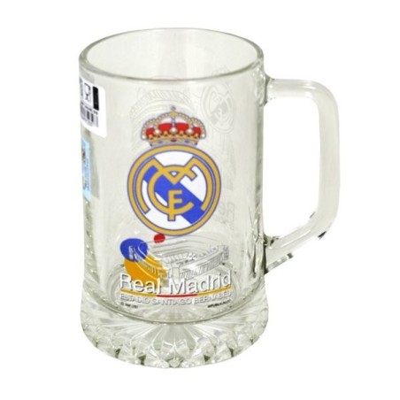 Real Madrid Crest Beer Tankard - Big