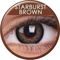Starburst Brown Coloured Contact Lenses (90 Day)