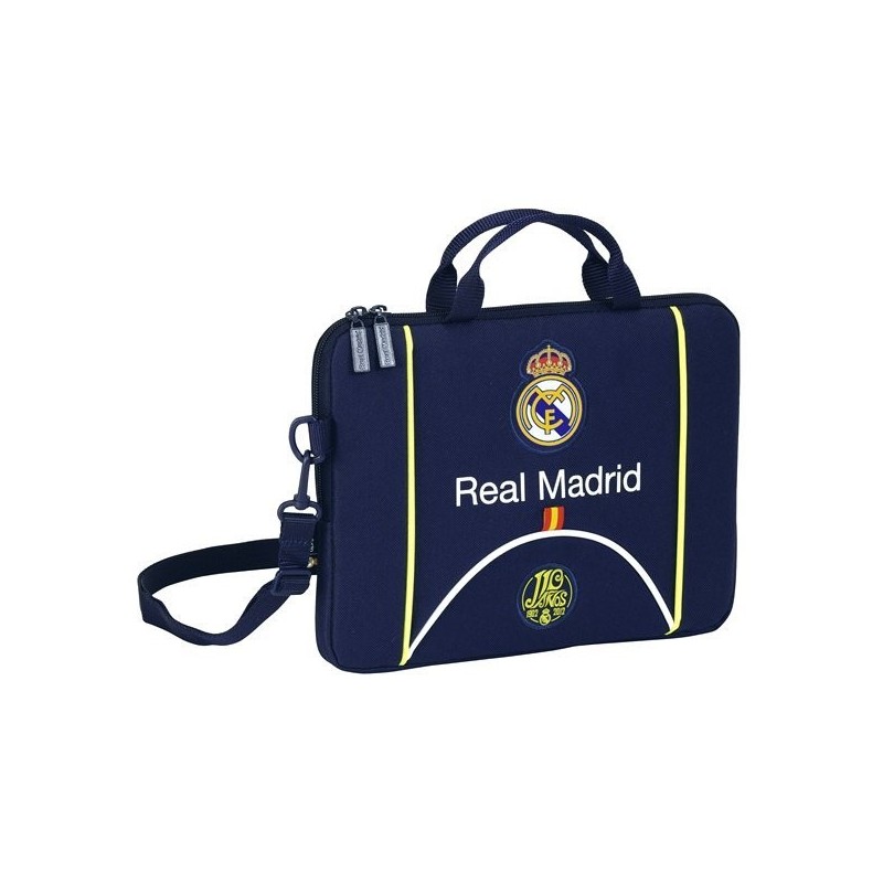 Real Madrid Navy Laptop Bag - 10.6 Inch