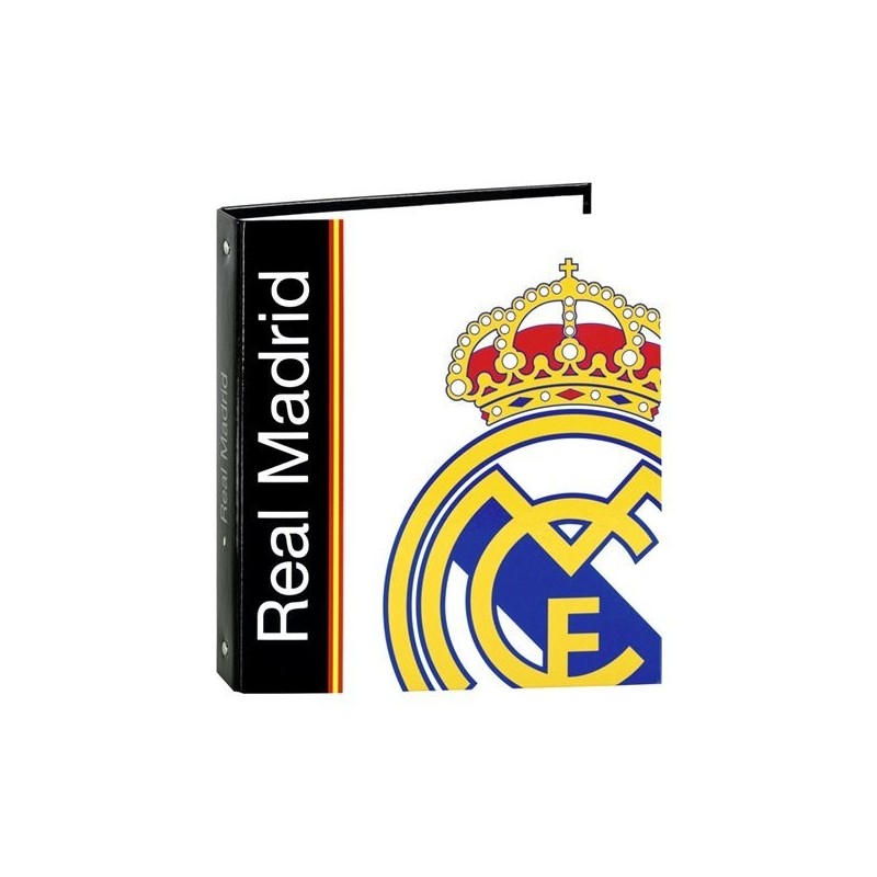 Real Madrid Black Folio A5 Ring Binder - 2PK