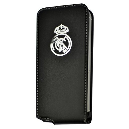 Real Madrid iPhone 5 Flip Case - Black