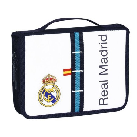 Real Madrid White Drawing Case - 34 Pcs